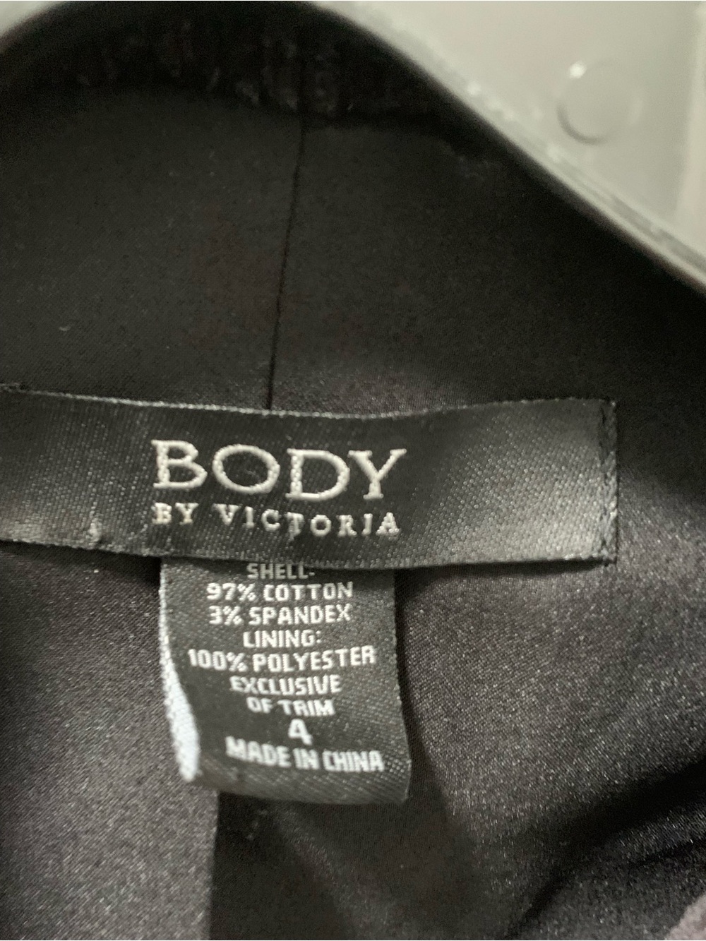 Body by Victoria Black Corduroy Blazer Jacket - Picture 3 of 13